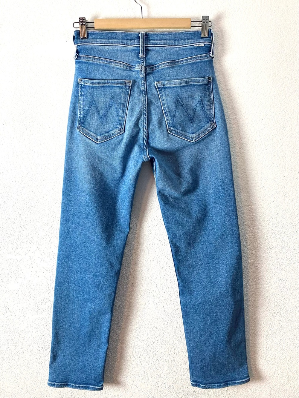 MOTHER  Tomcat Ankle Jeans Straight Leg Size 25 Piece by Piece - Picture 7 of 16